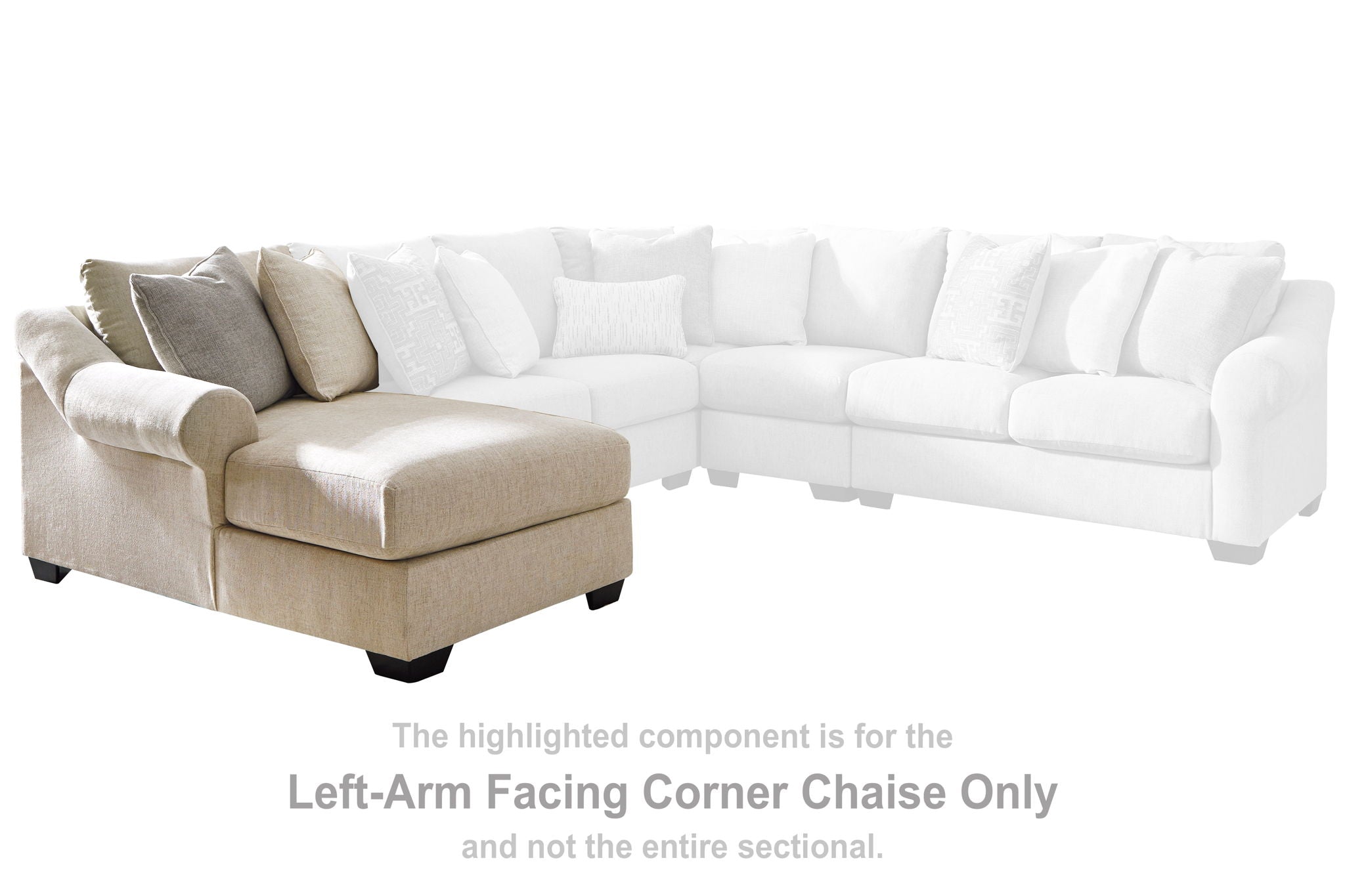 Carnaby - LAF Corner Chaise - Linen