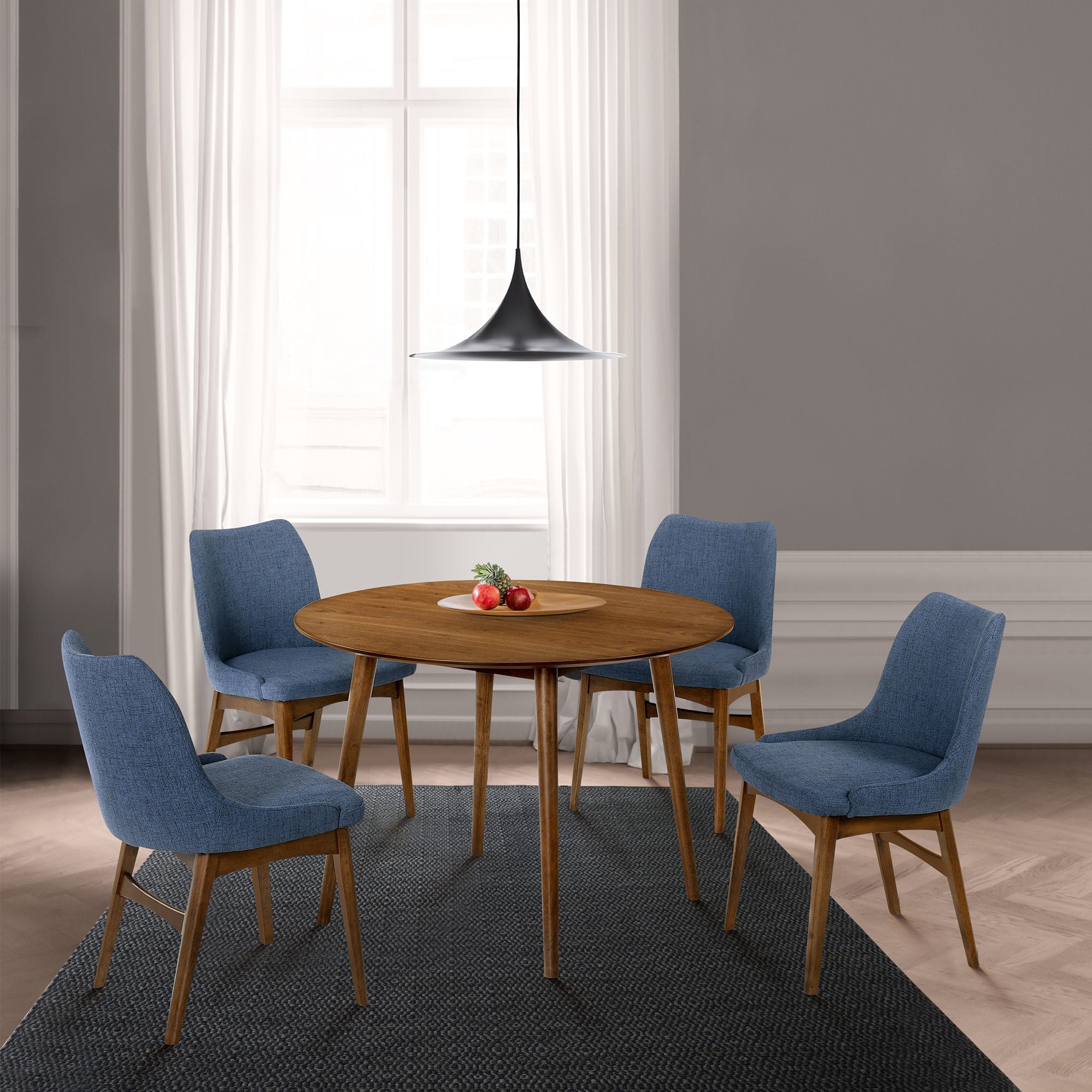 Arcadia And Azalea - 42" Round Dining Set