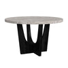 Oregon - Round Table With Faux Marble Top