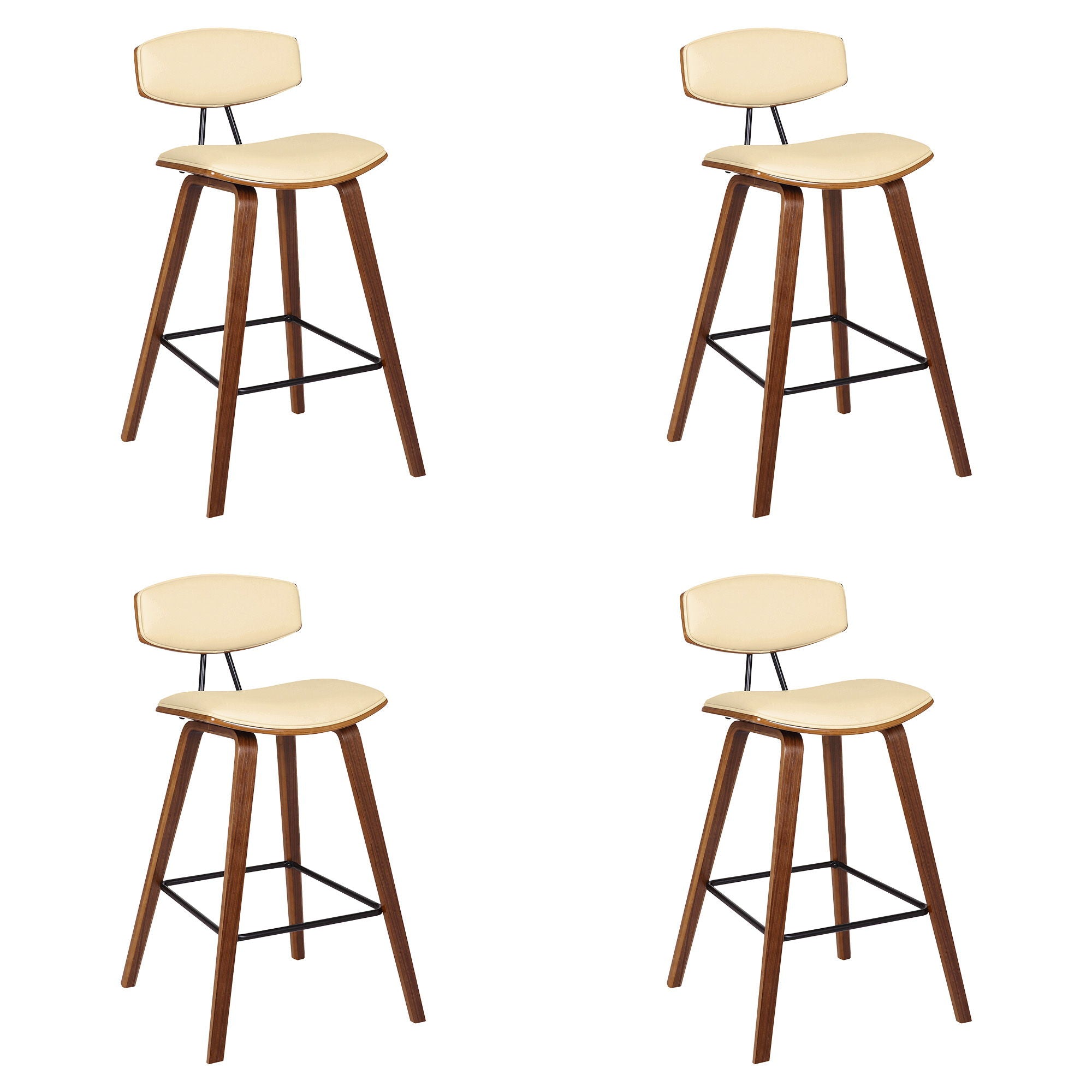 Fox - Mid-Century Bar Stool