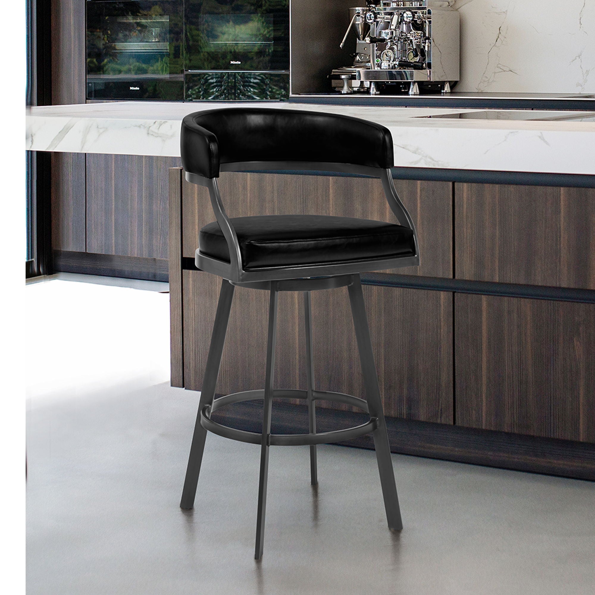Dione - Barstool - Mineral Finish
