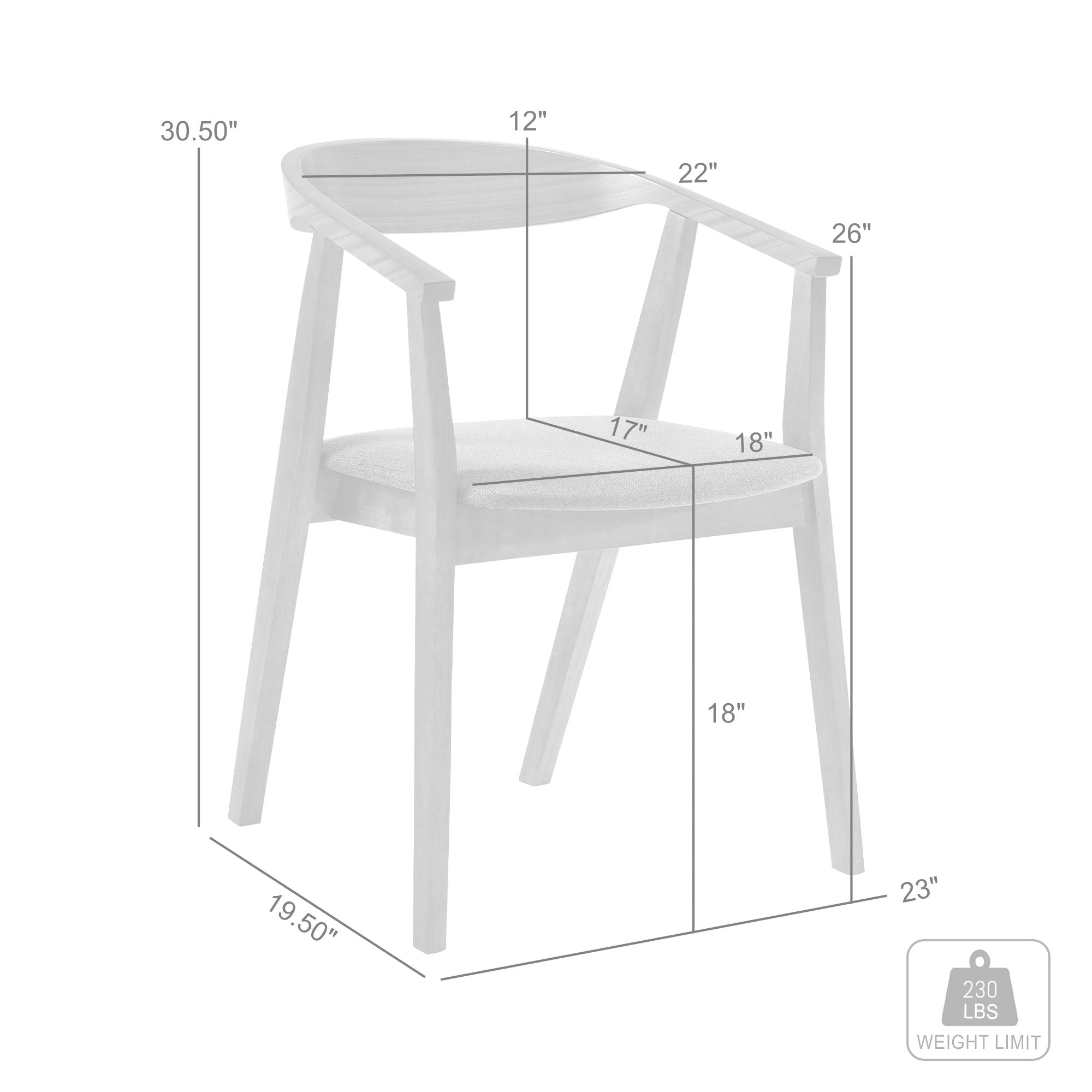 Santana - Wood Dining Chair