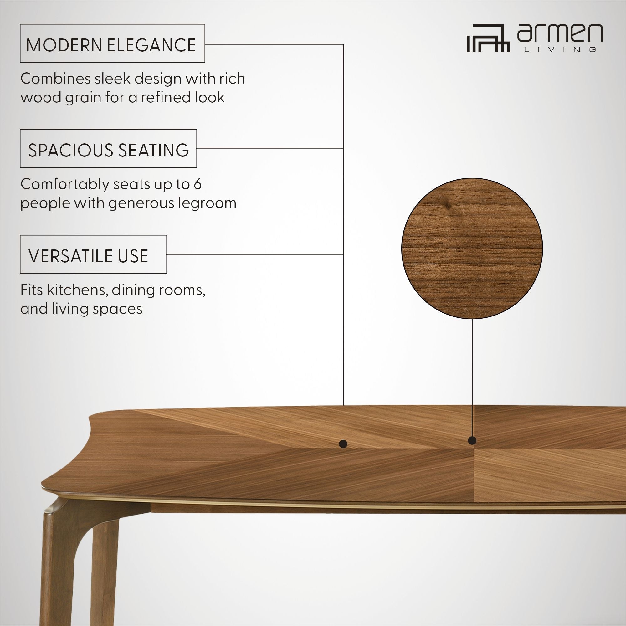 Kalia - Wood Dining Table