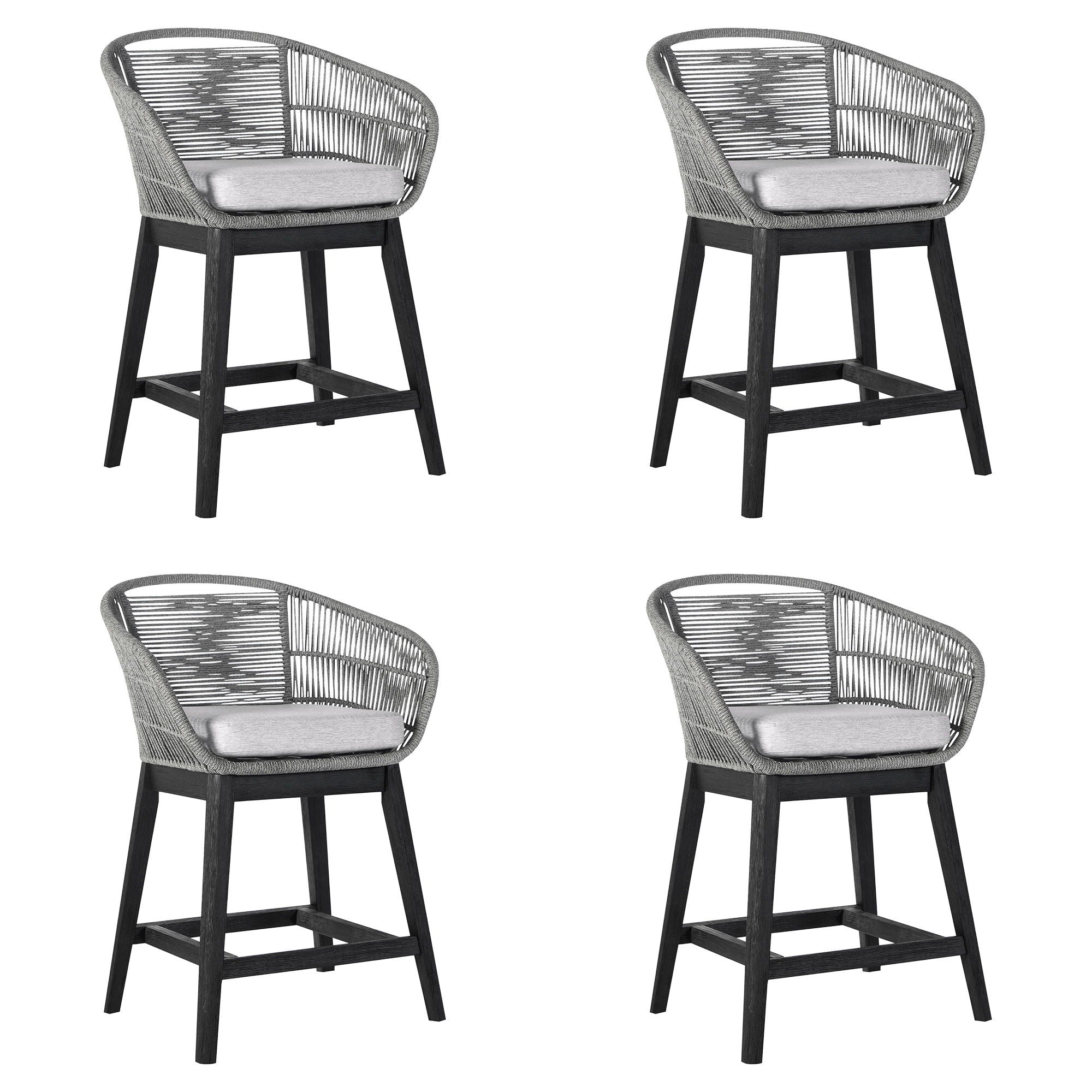 Tutti Frutti - Indoor Outdoor Counter Height Bar Stool Set