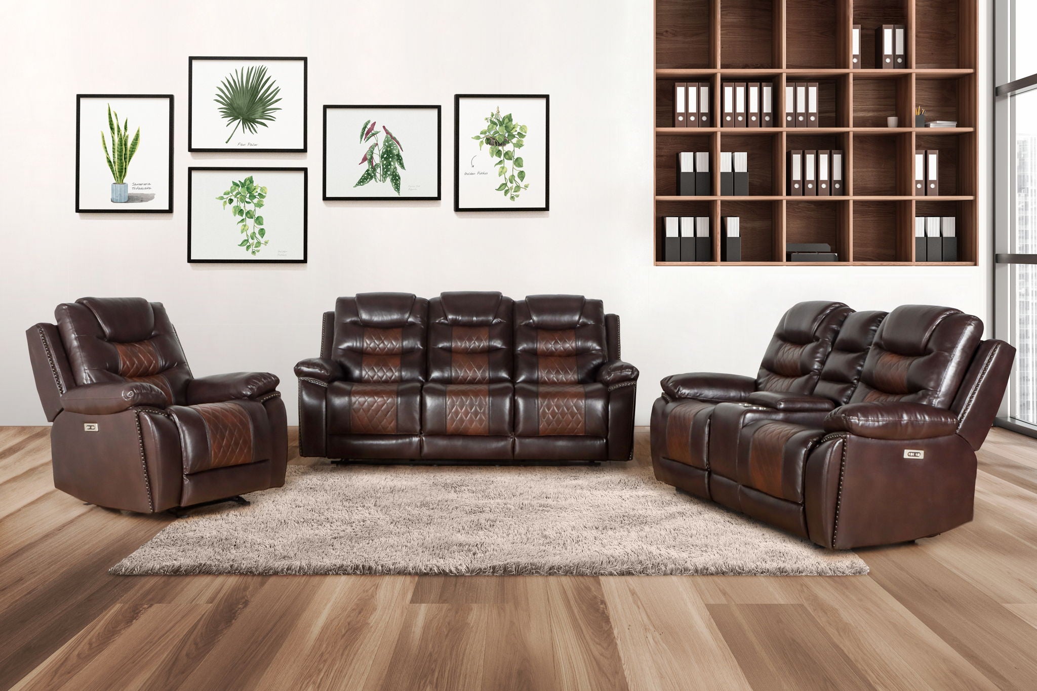 Nikko - Sofa With Dual Recliner