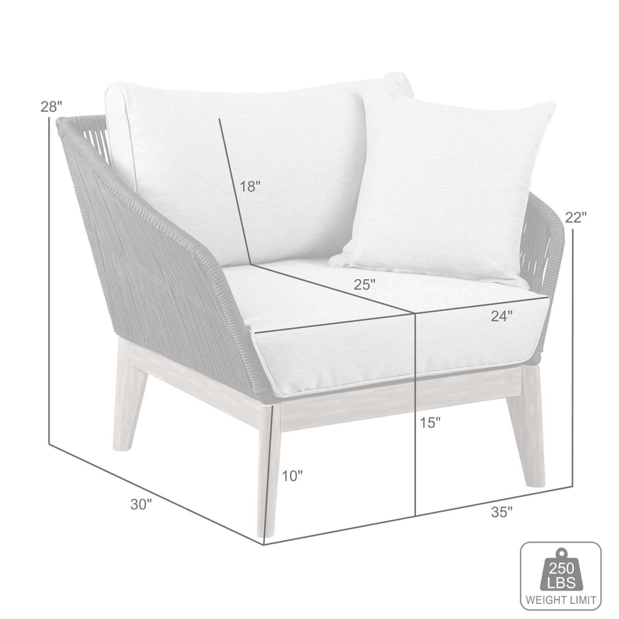 Athos - Indoor / Outdoor Club Chair