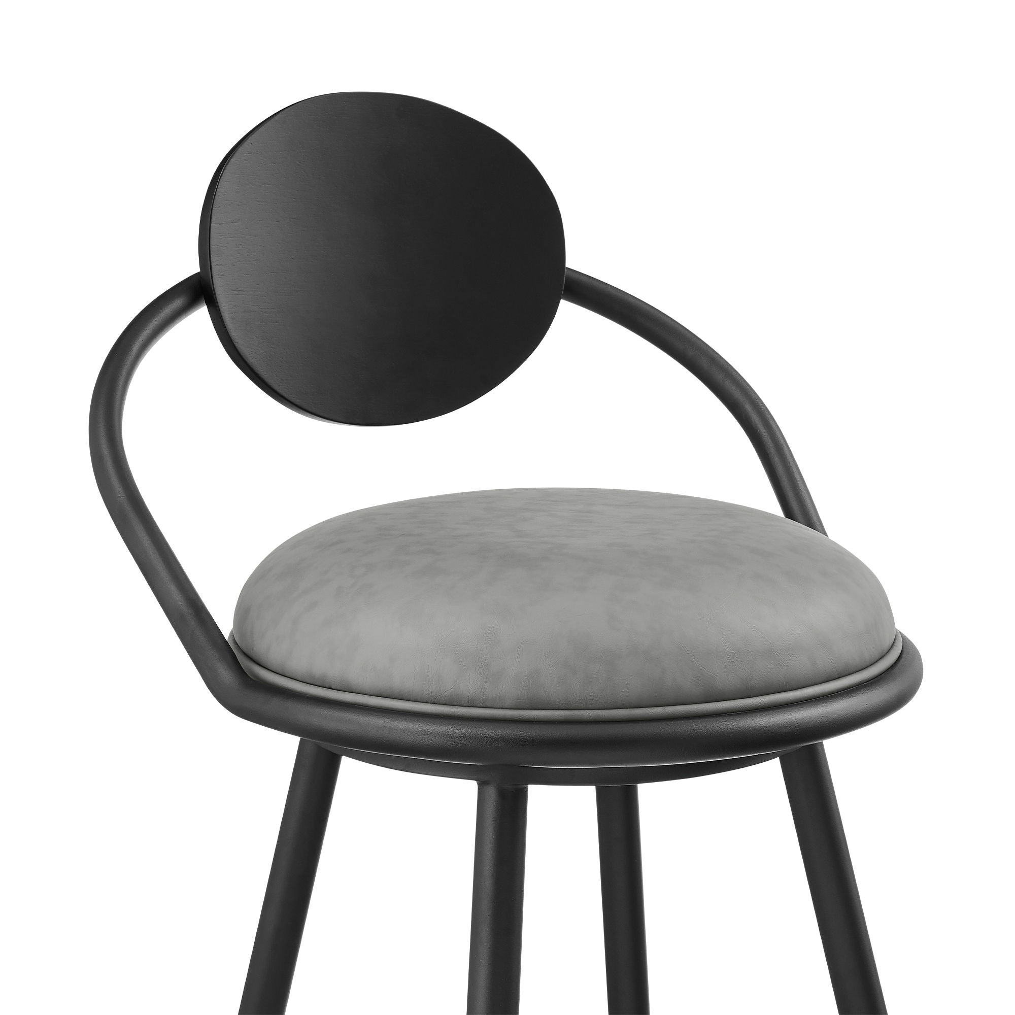Carnation - Vintage Swivel Stool