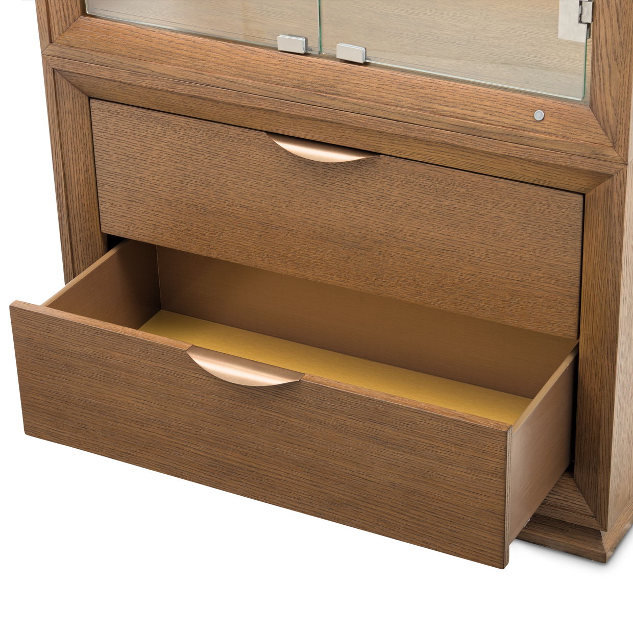 Portrait - Display Cabinet - Sienna Brown