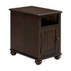 Wagner - Chairside Table With USB - Cherry