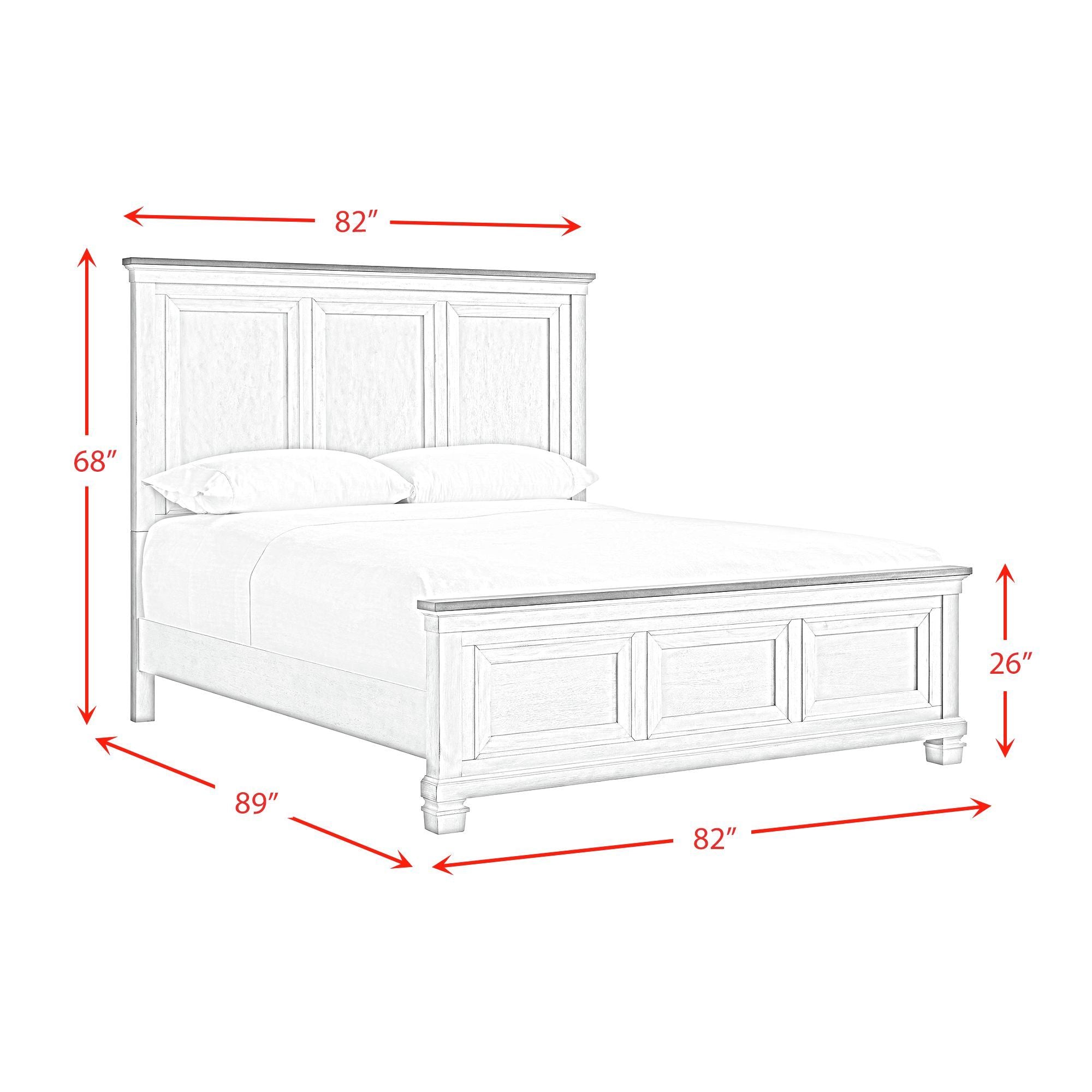 Farmington - Panel Bed