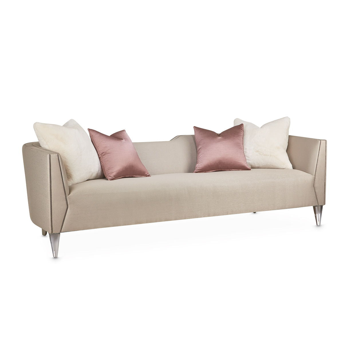 Linea - Sofa - Metallic / Silver Mist