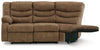 Partymate - Laf Reclining Loveseat - Brindle