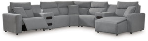 ModMax II - Salt And Pepper - Reclining Sectional