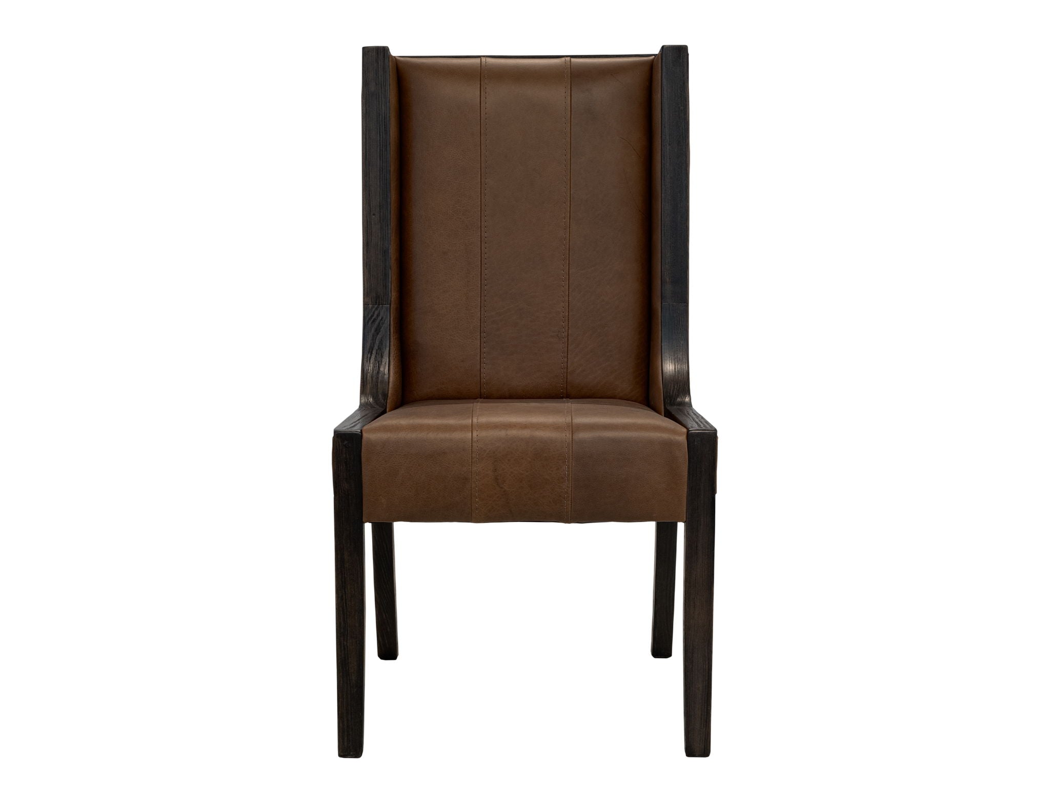 Balam - Leather Upholstered Chair (Set of 2) - Brown