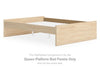 Onita - Queen Platform Bed Panels - Natural