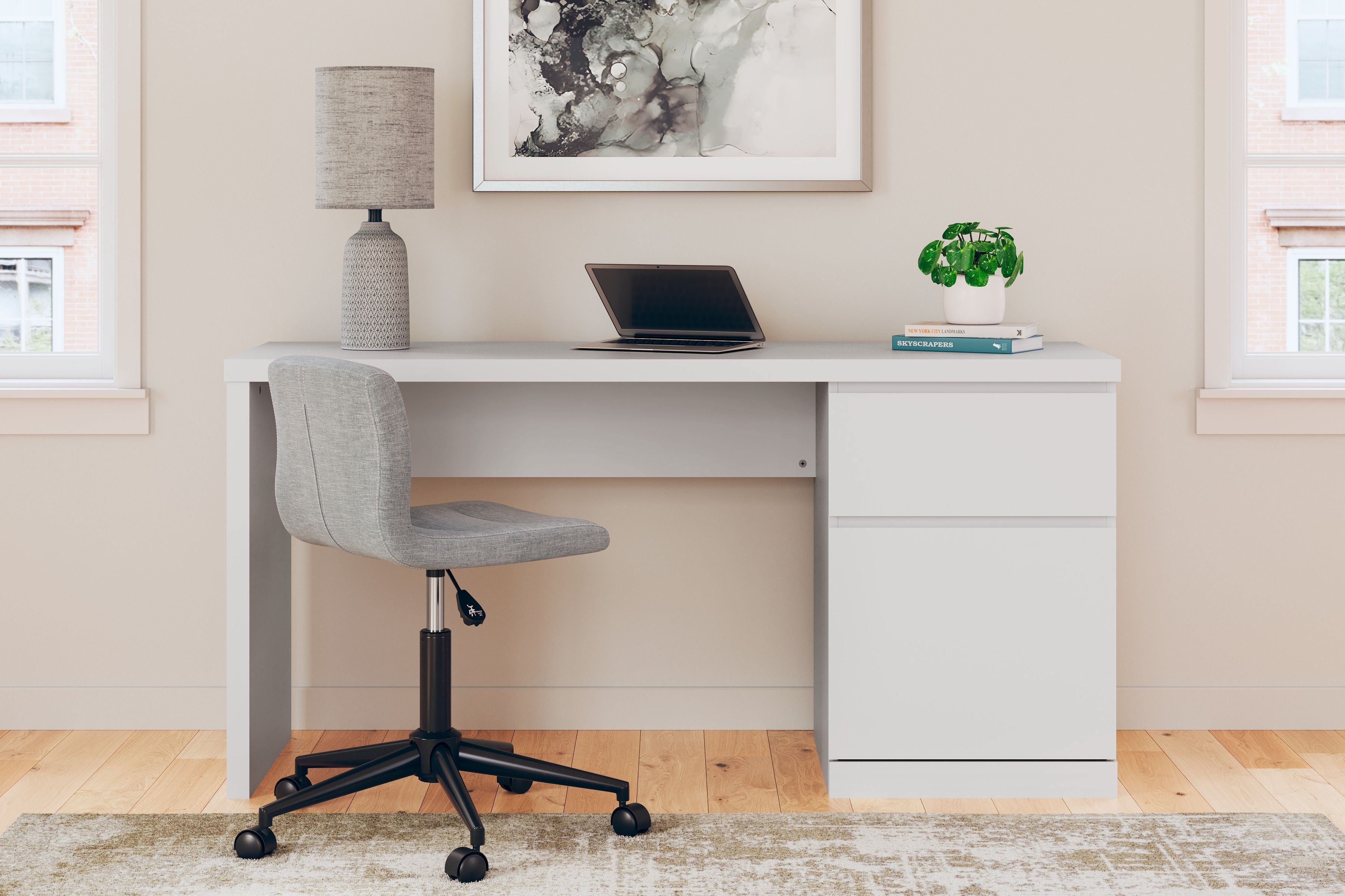 Onita - Home Office Desk - White