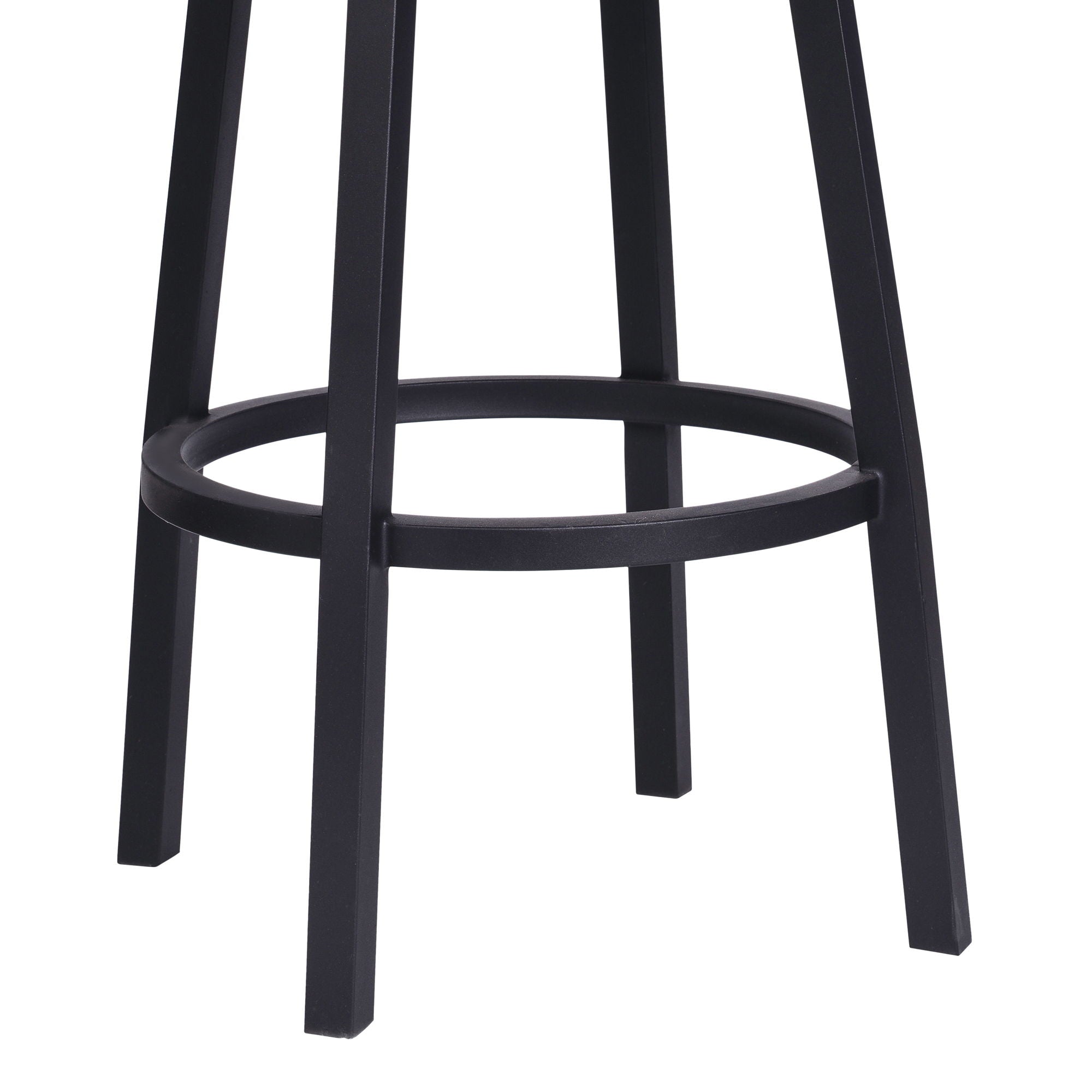 Balboa - 26" Counter Height Swivel Bar Stool - Vintage Black