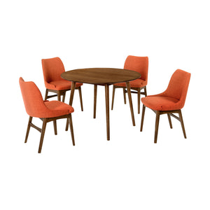 Arcadia And Azalea - 42" Round Dining Set
