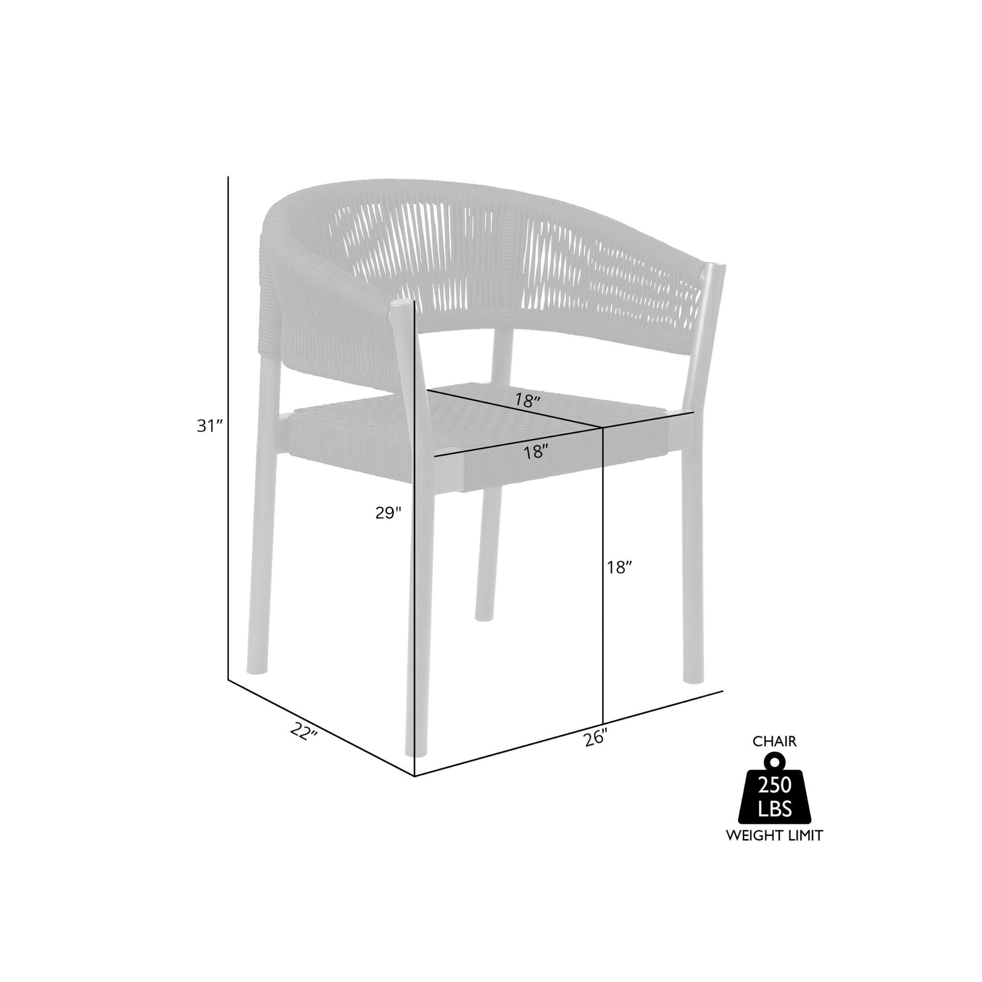 Doris - Indoor / Outdoor Dining Chair (Set of 2)