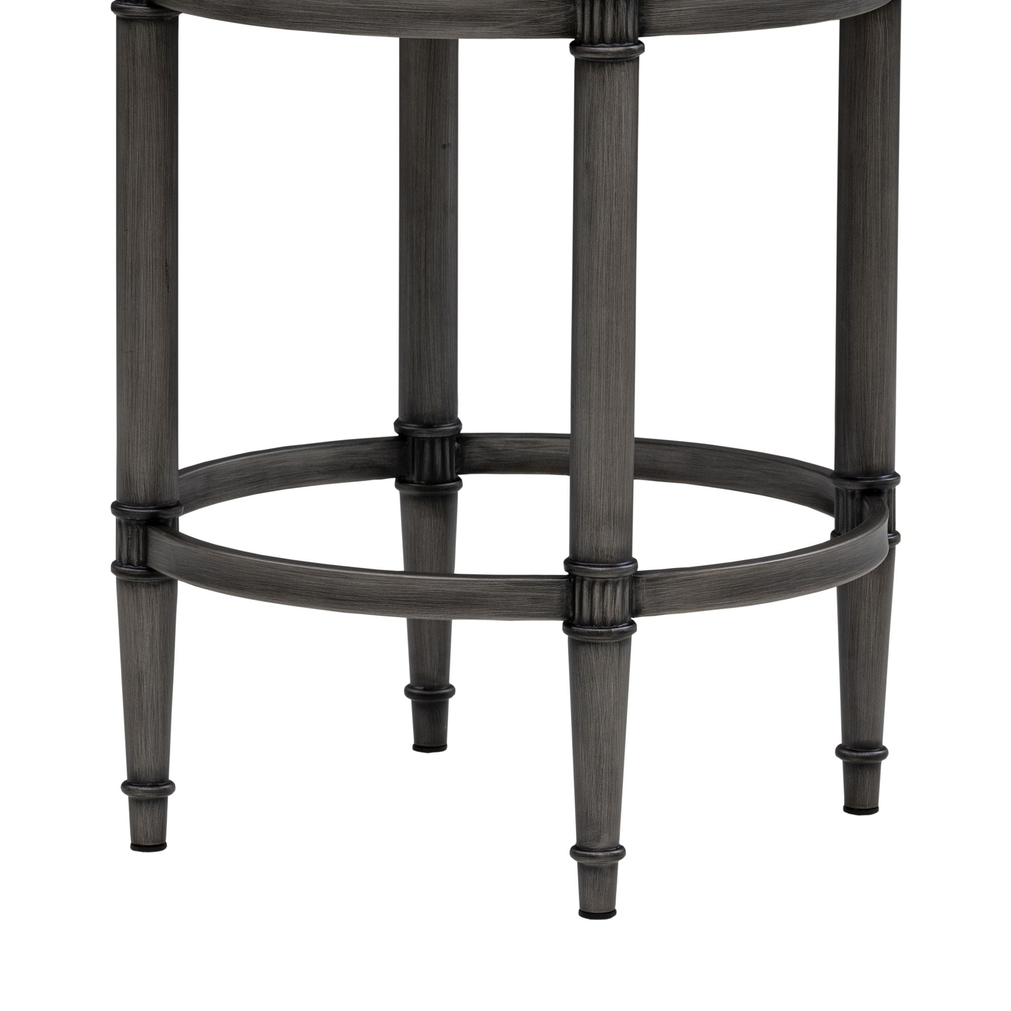 Eunice - Faux Leather Upholstered Swivel Counter Height Barstool