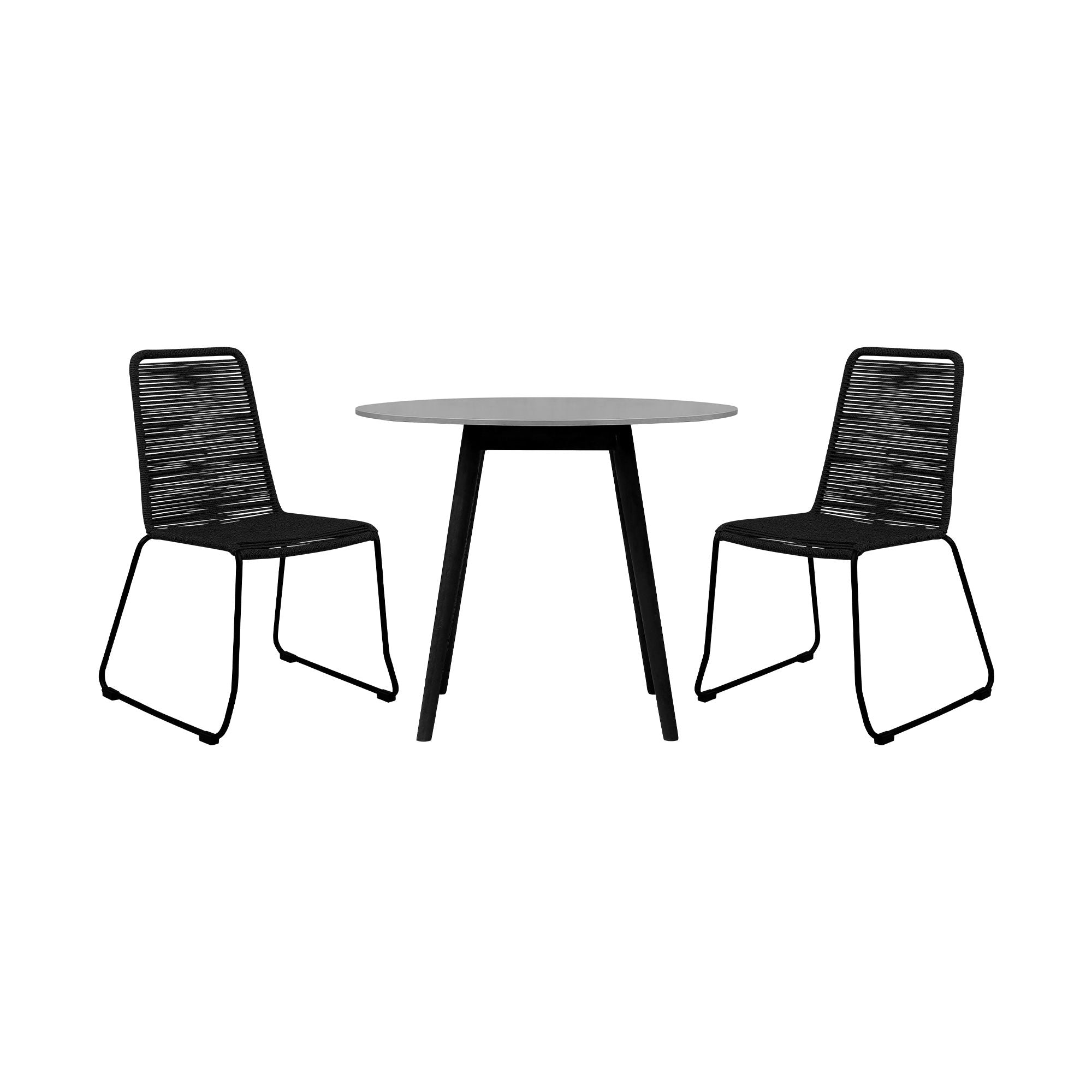 Kylie And Shasta - 3 Piece Outdoor Patio Dining Set