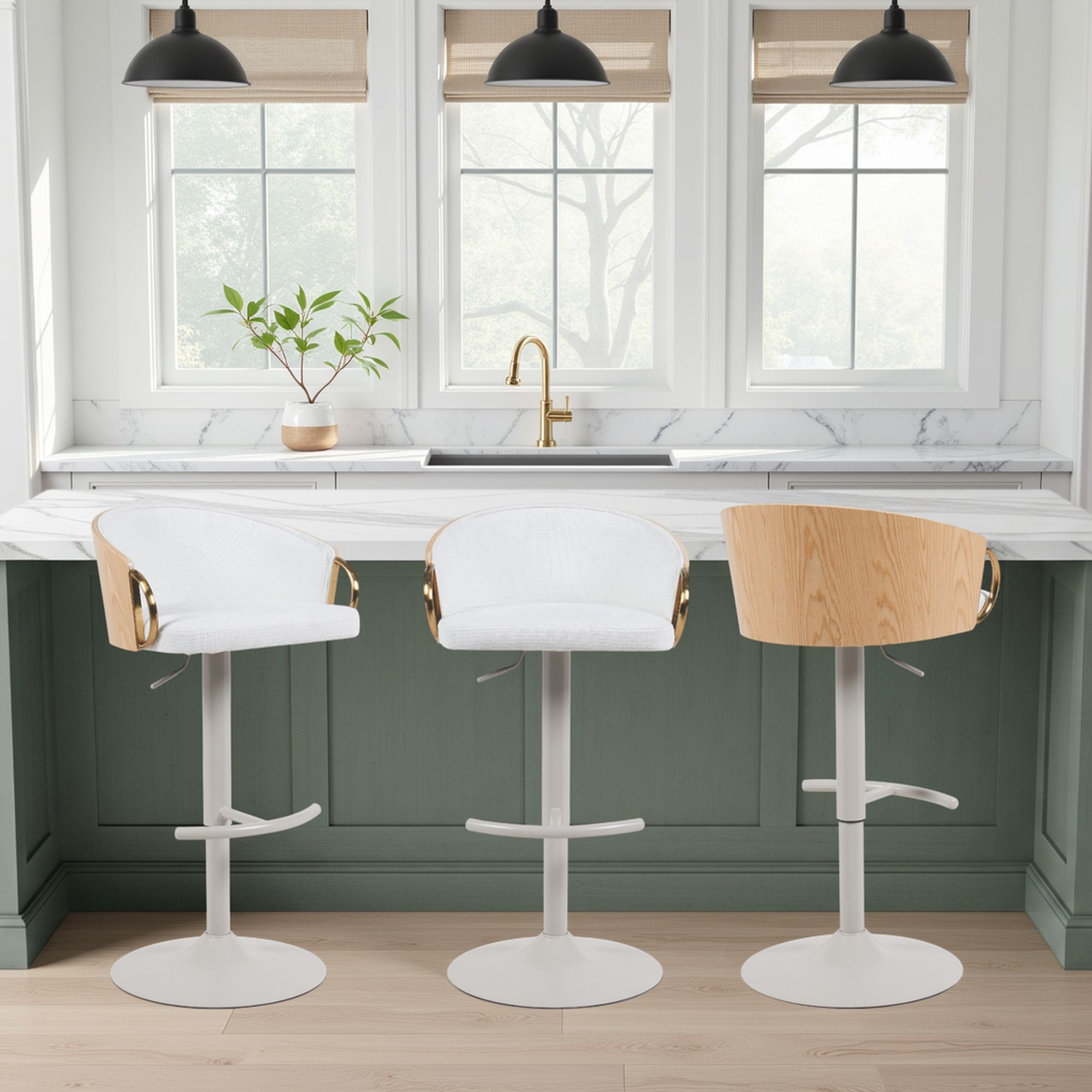 Solstice - Adjustable Swivel Barstool