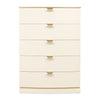 La Terrazza - 5-Drawer Chest - Creamy Pearl