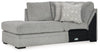 Casselbury - Laf Corner Chaise - Cement
