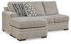 Calnita - Laf Sofa Chaise - Sisal