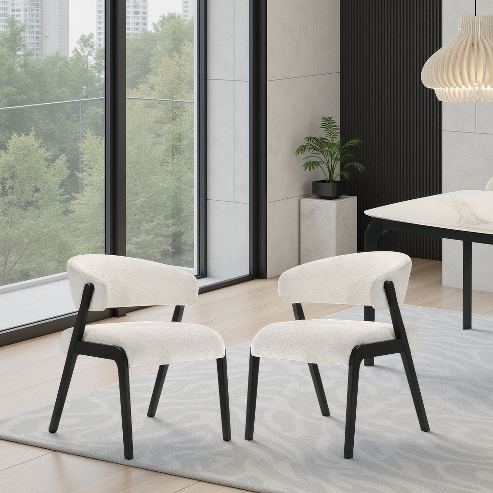 Kimber - Upholstered Wood Dining Chair Set