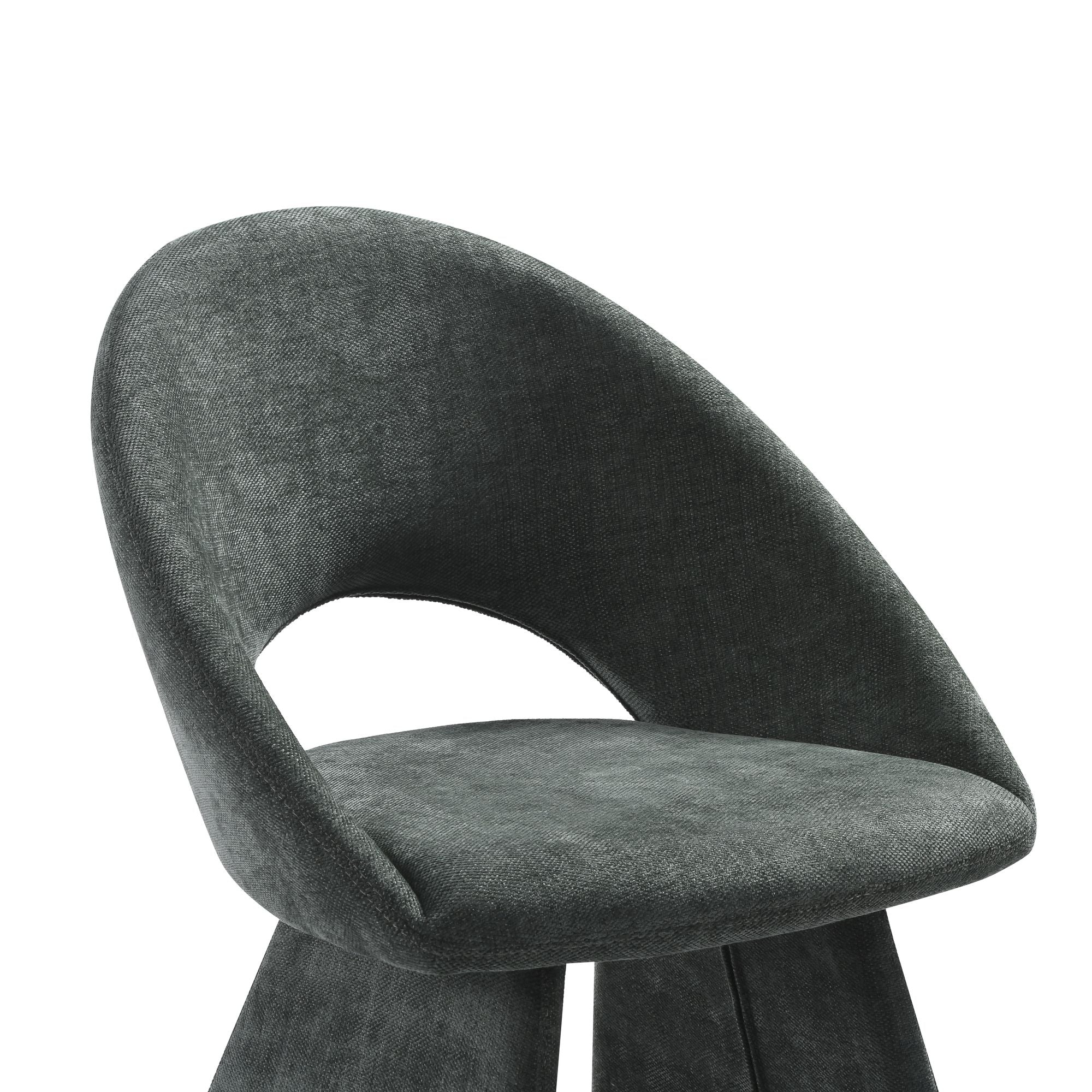 Angelina - Modern Curved Back Upholstered Dining Chair
