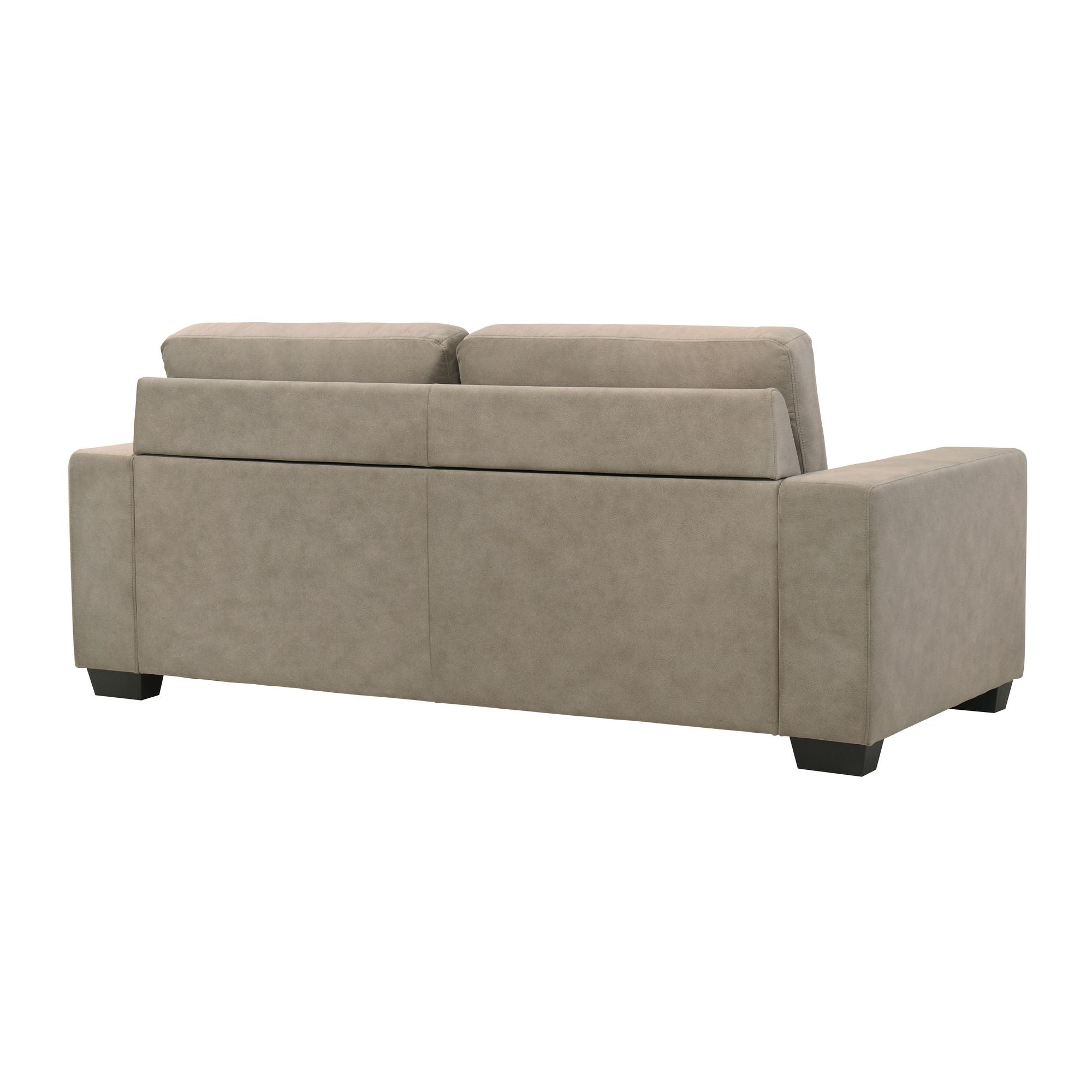 Yvonne - Fabric Sofa With Track Arms