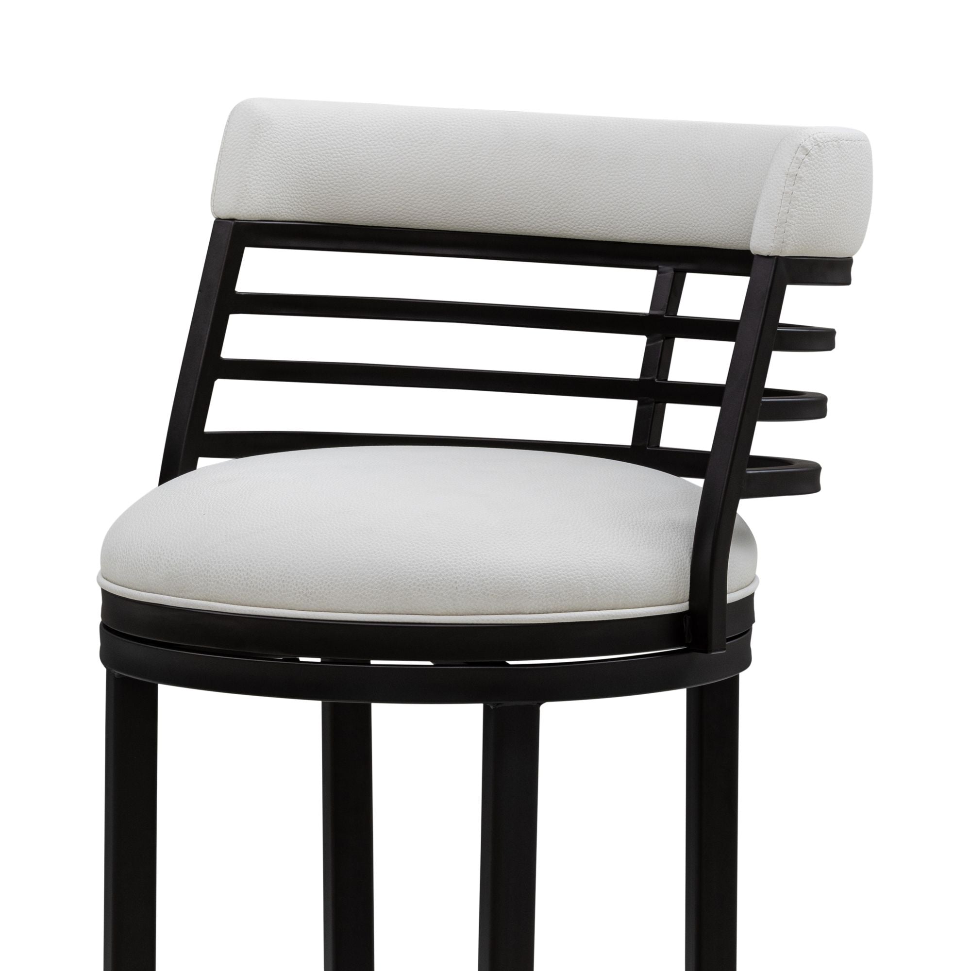 Telia - Upholstered Swivel Counter Height Barstool