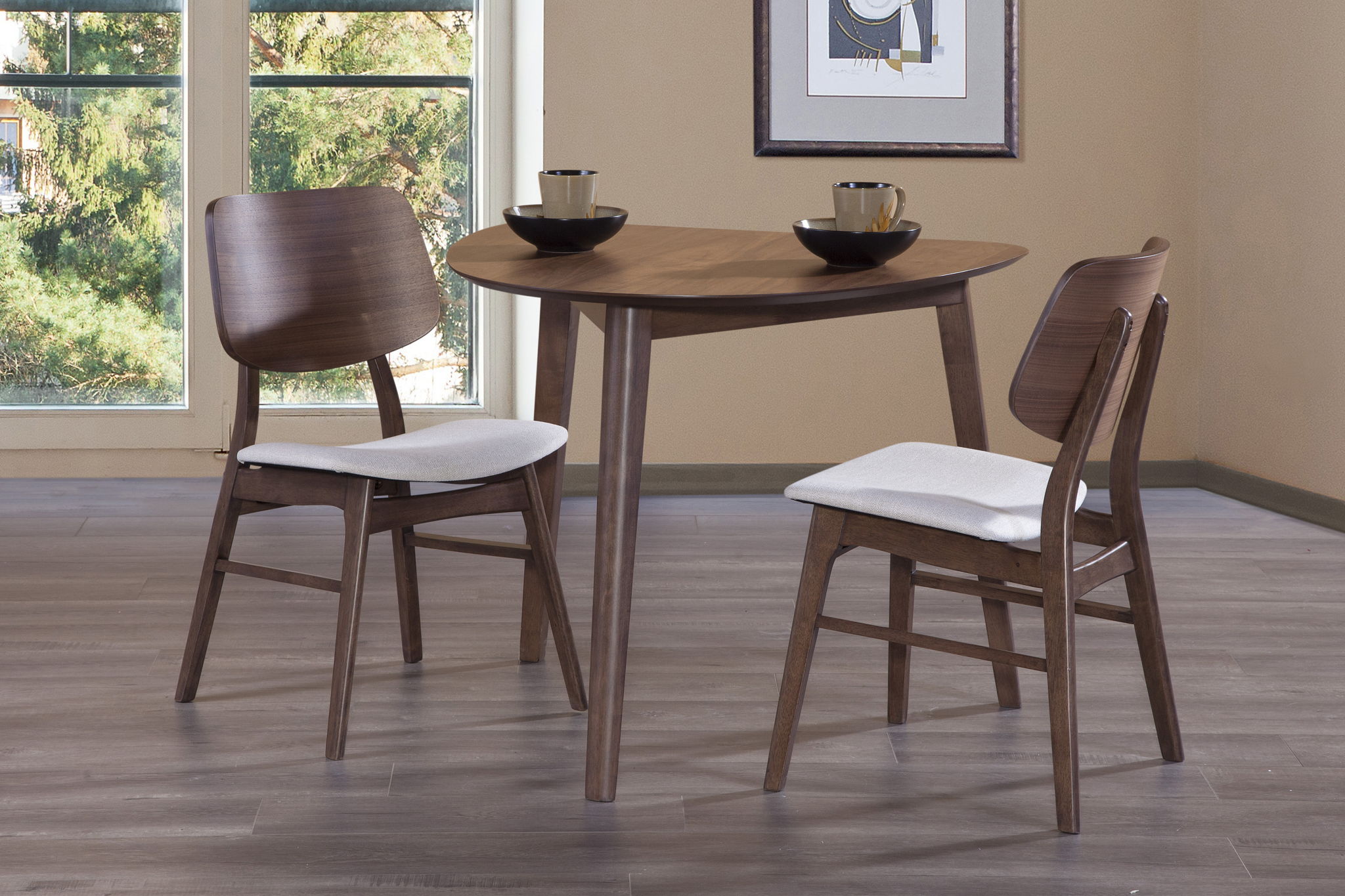 Oscar - Rectangle Table - Walnut