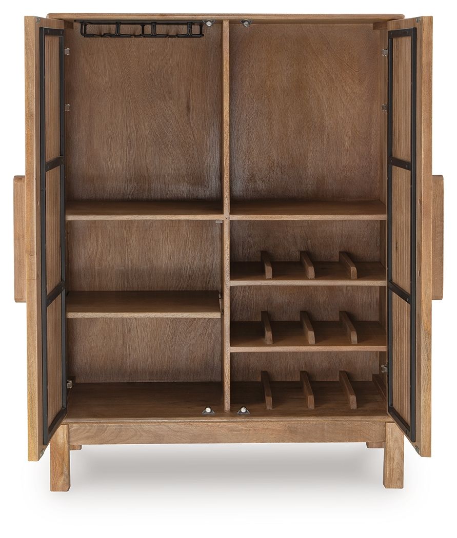 Pellamour - Natural Brown - Bar Cabinet