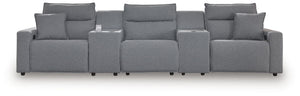 ModMax II - Salt And Pepper - Reclining Sectional