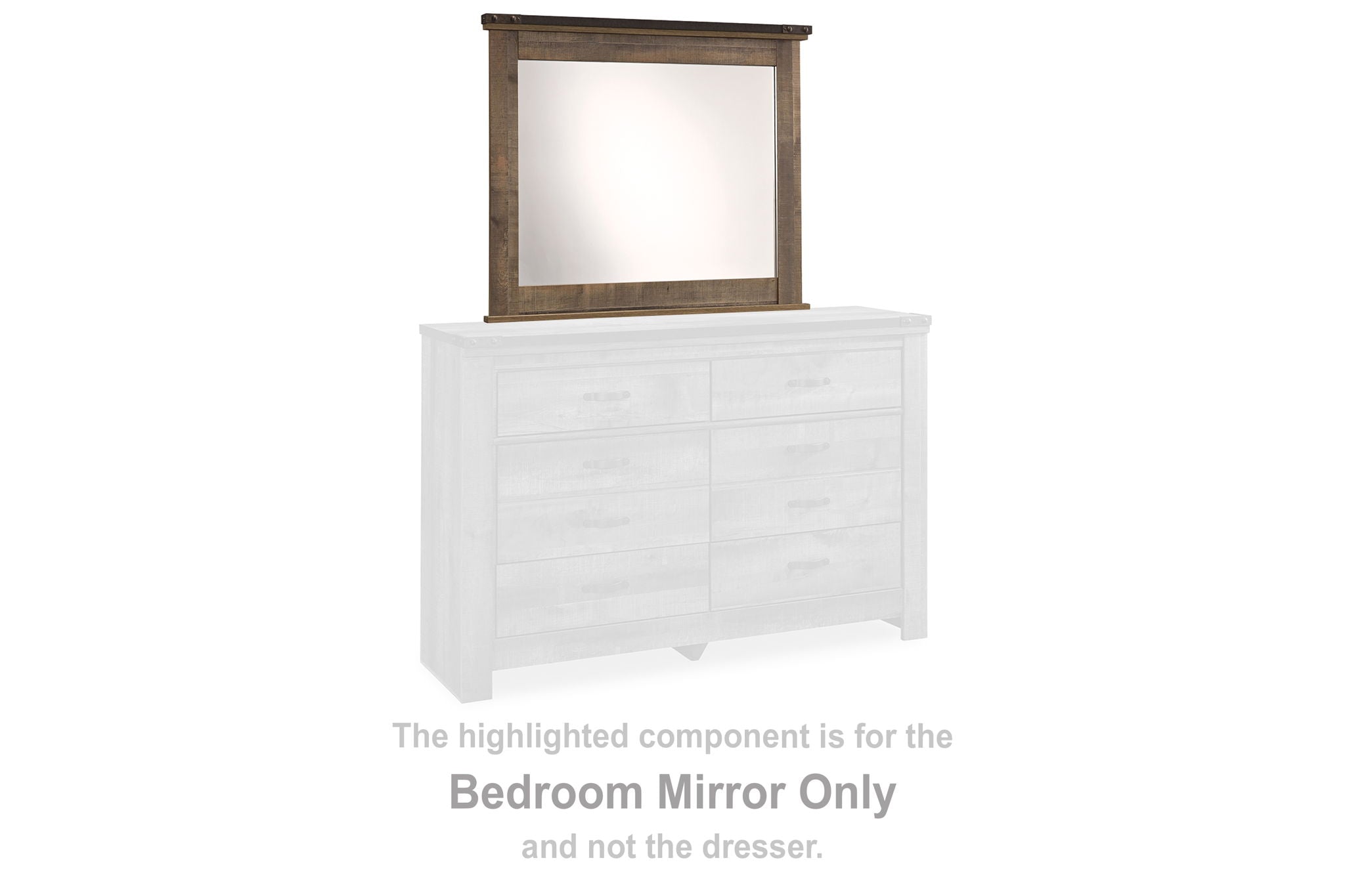 Trinell - Bedroom Mirror - Brown