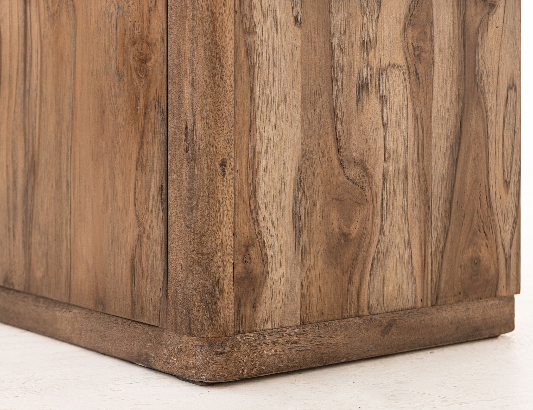 Balam - 80" TV Stand For Fire Place - Light Brown
