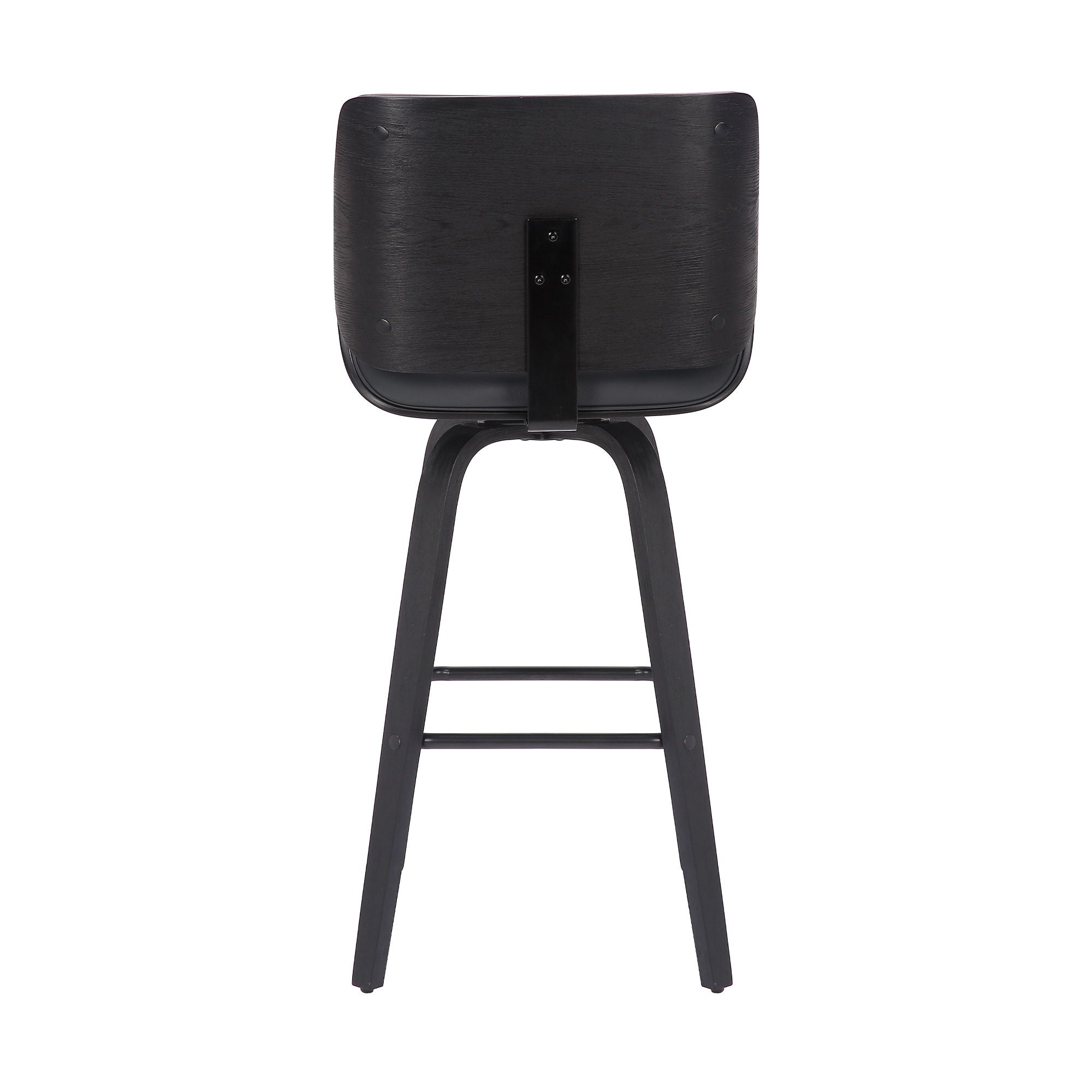 Tyler - 26" Counter Height Swivel Bar Stool With Black Frame