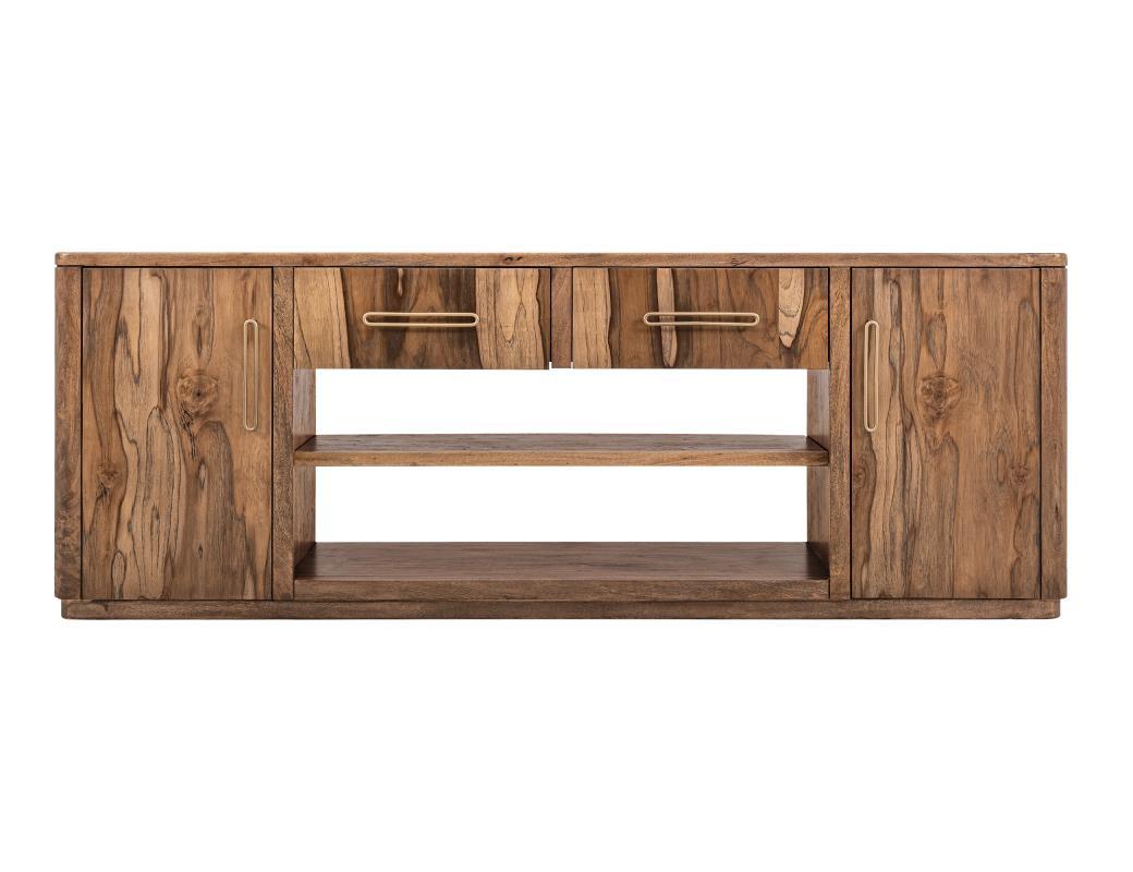 Balam - 2 Drawer & 2 Door Electric Fireplace