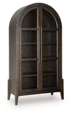 Benhall - Accent Cabinet - Dark Brown