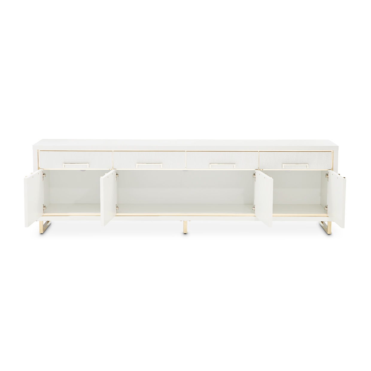 Palm Gate - Media Cabinet - Cloud White