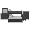 Hampton Kids - Bunk With Ladder And Trundle Bedroom Set