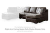 Castille Way - RAF Queen Sofa Chaise Sleeper - Fossil