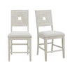 Avalanche - Counter Side Chair (Set of 2) - Antique White