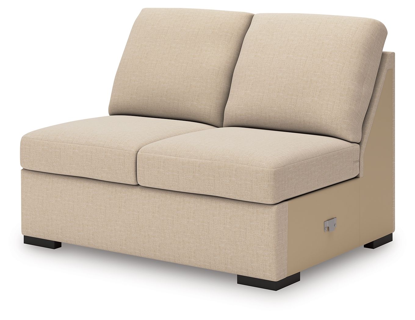 LadyMae - Armless Loveseat - Twill