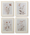 Chettings - Wall Art Set (Set of 4) - Beige / Gray / Blush