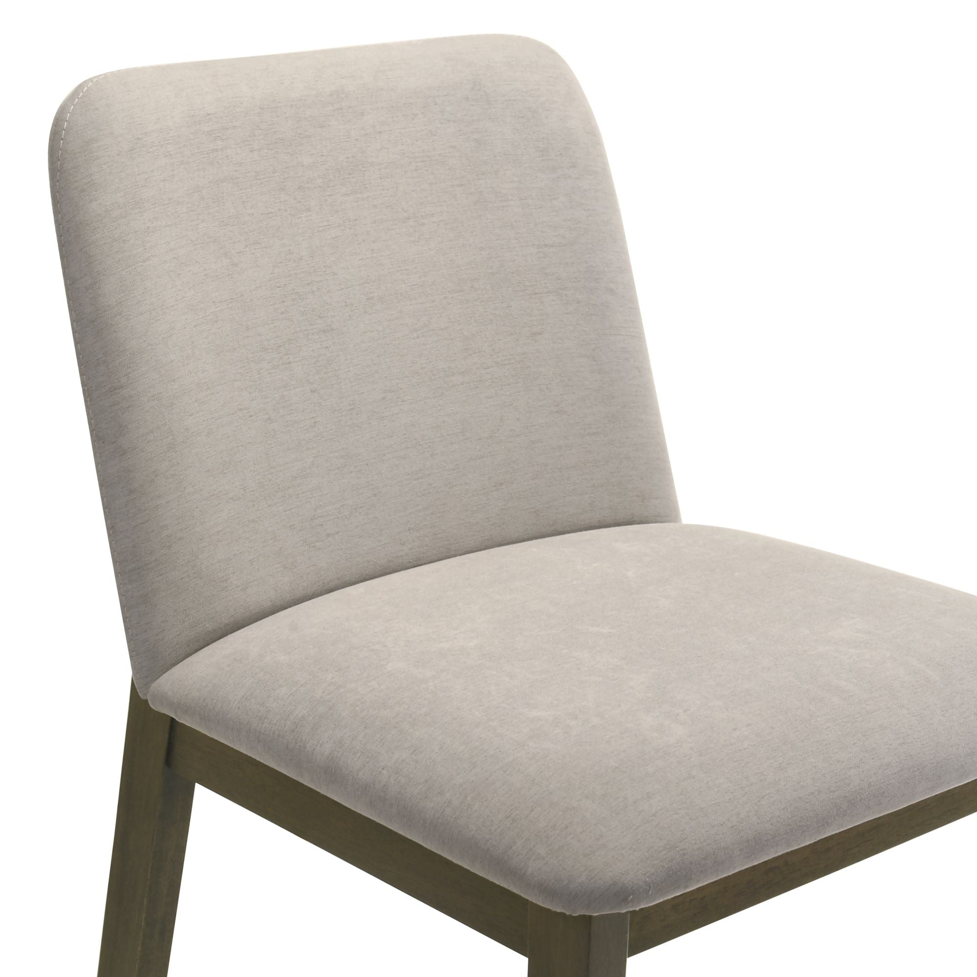 Allin - Upholstered Wood Counter Height Barstool
