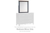 Landocken - Bedroom Mirror - Brown / Blue