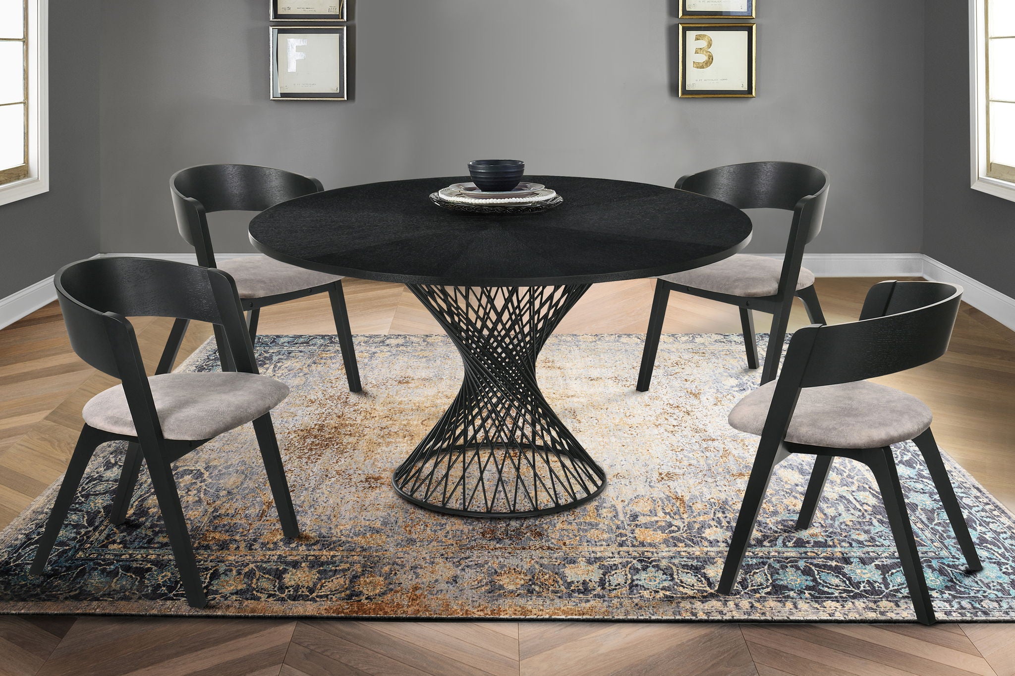 Cirque And Jackie - Round Dining Set